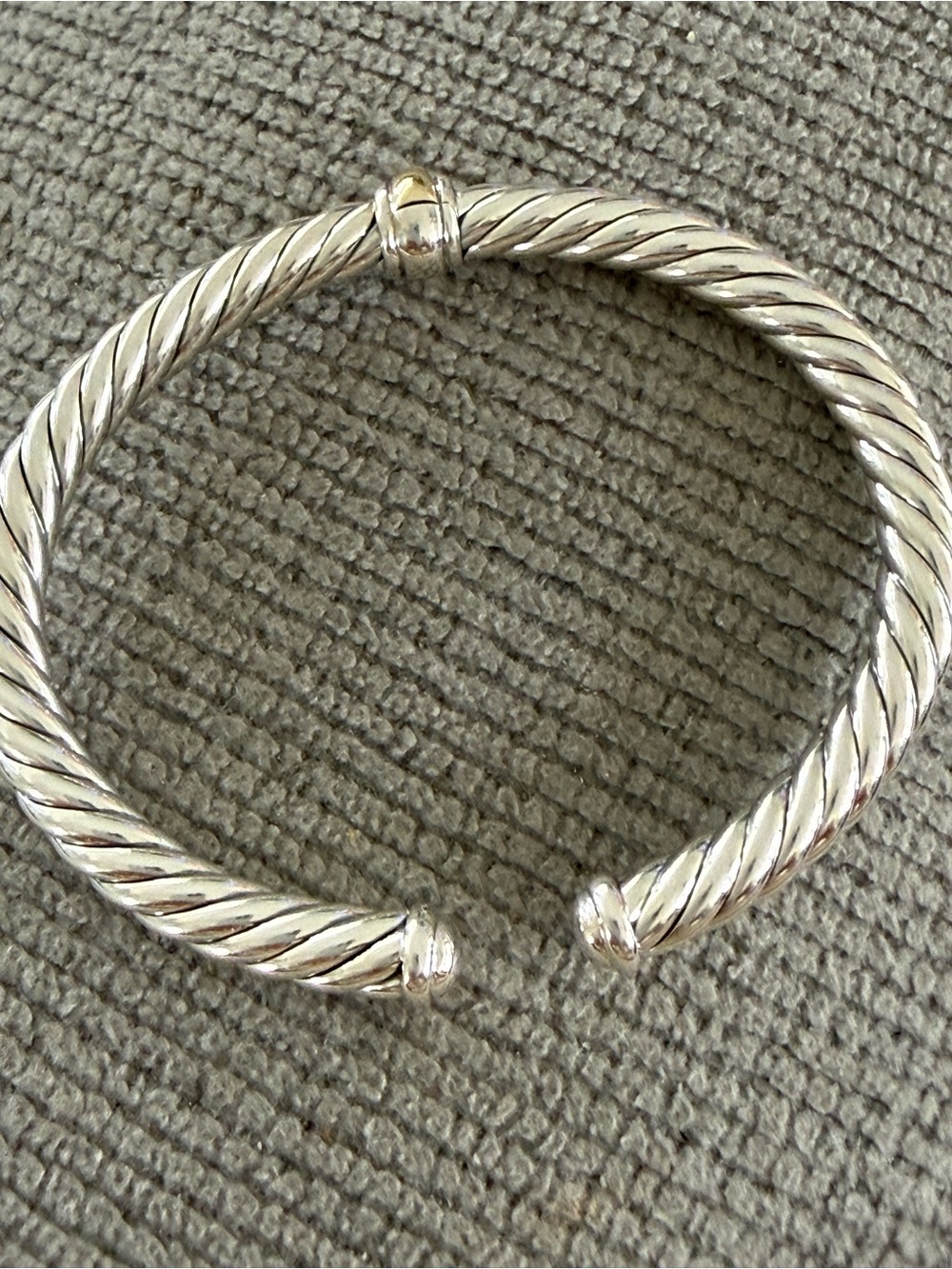 David Yurman station flex 6mm sz Medium